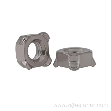 SUS304/316 stainless steel square nuts DIN928